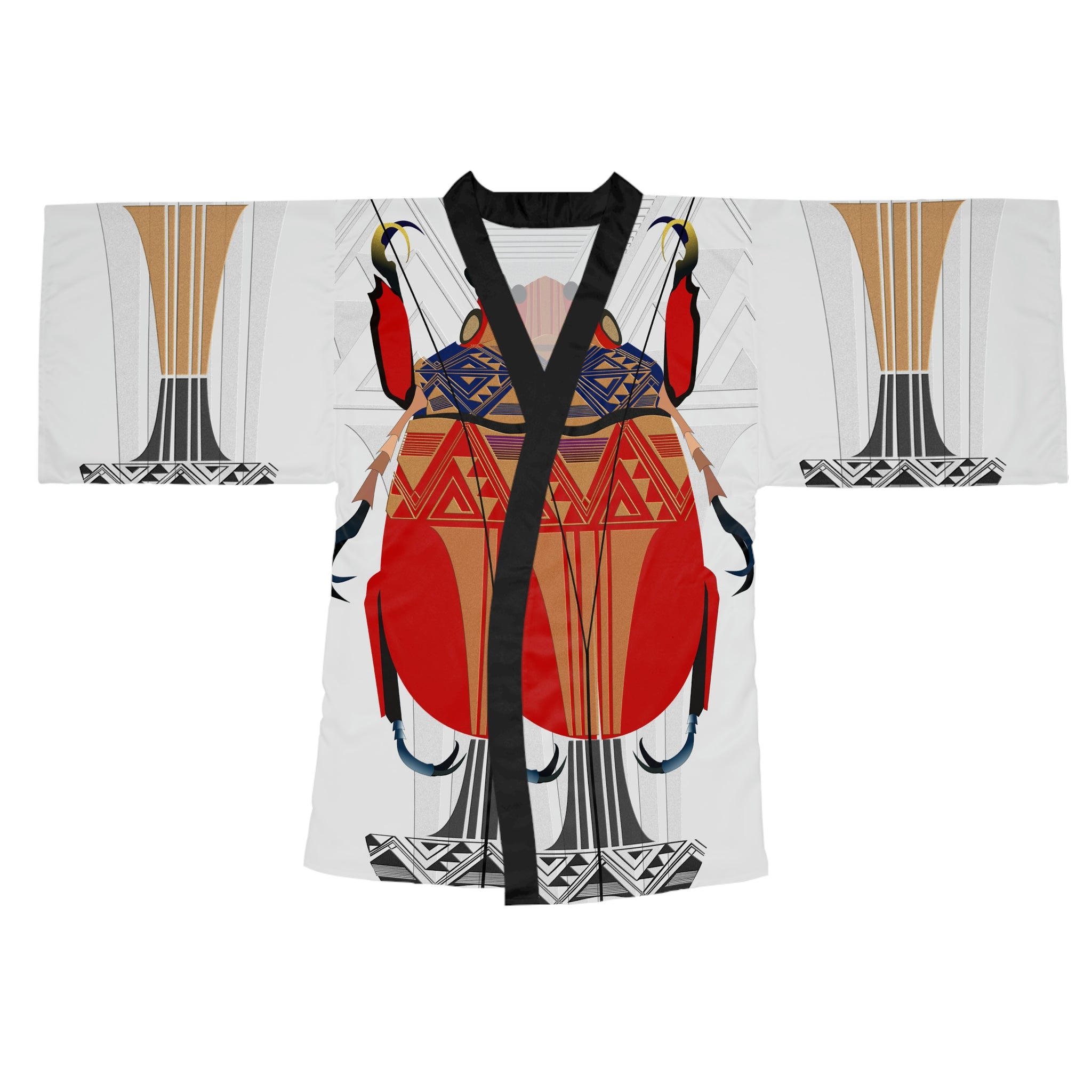 Shoosty Bugs Red Deco Kimono Wallhanging